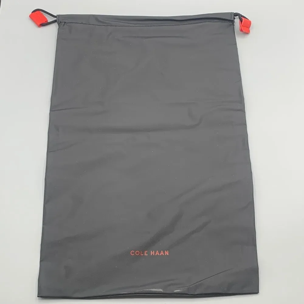 COLE HAAN | 1 UNISEX ORIGINAL SHOE DUST BAG | BLACK CHARCOAL RED